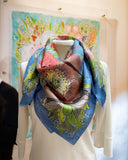 English Summer Silk Scarf