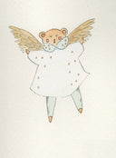 Hand painted Stationery - Angel Mouse - Stationery