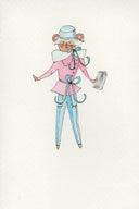 House of Soeur Souris Greeting Cards - Doris Day Mouse - Stationery