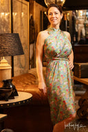 Sarong-Pareo Skirt - Teal Floral - Capsule collection