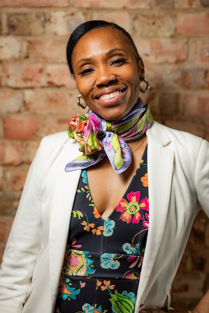 Lavender Floral Silk Scarf