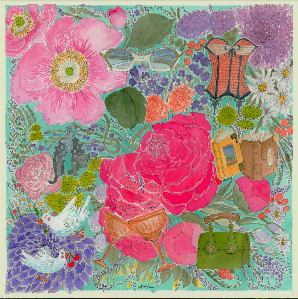 Big Floral Energy Scarf
