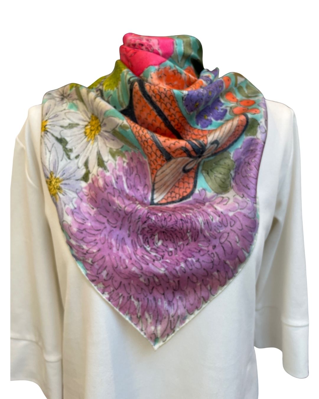 Big Floral Energy Scarf