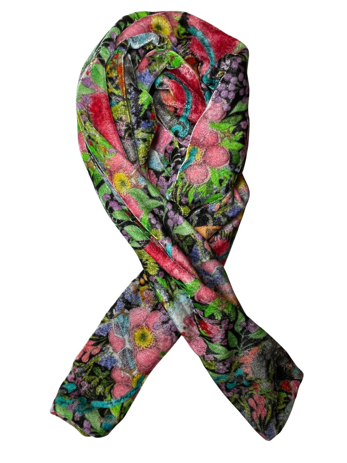 Velvet scarf