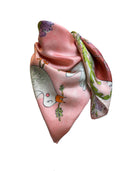 Pink Lady Silk Scarf