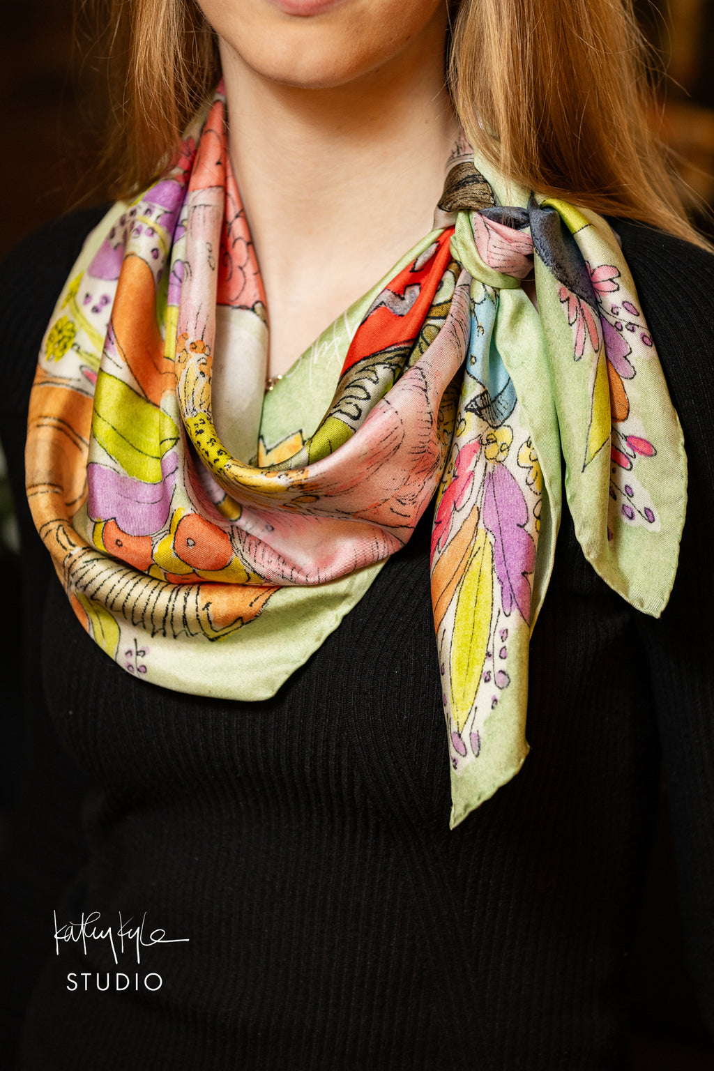 Paris Metro Scarf