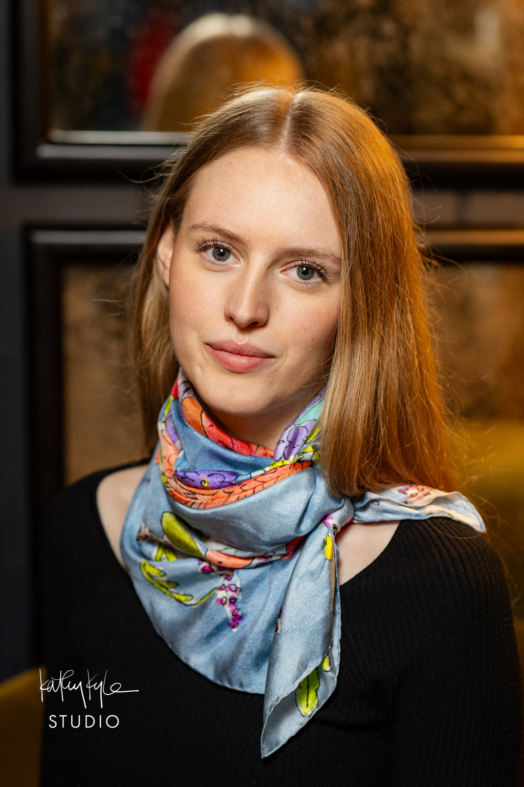 Moroccan Dreams Silk Scarf