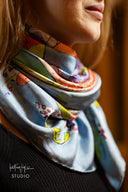 Moroccan Dreams Silk Scarf