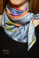 Moroccan Dreams Silk Scarf