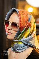 Moroccan Dreams Silk Scarf