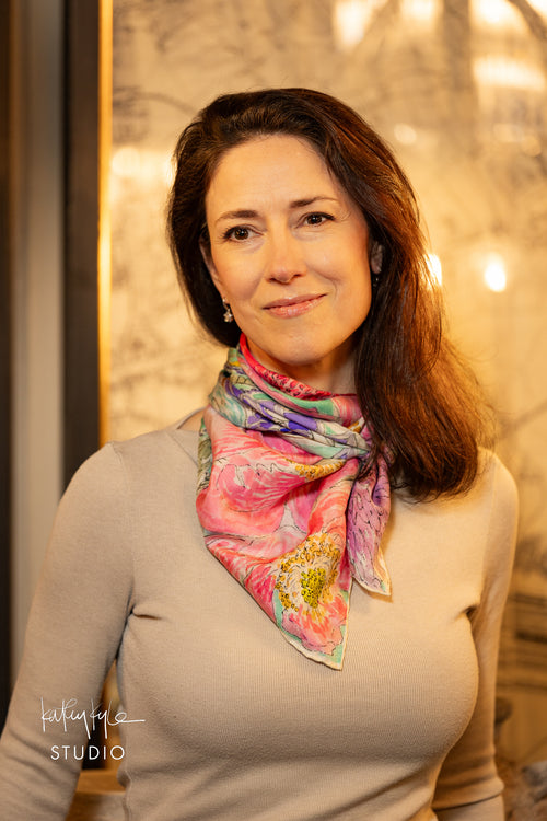 Big Floral Energy Scarf