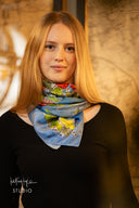 English Summer Silk Scarf