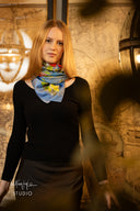 English Summer Silk Scarf