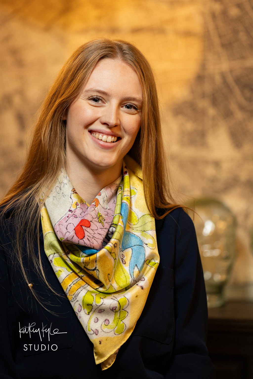 Pax et Amor - Peace and Love Silk Scarf