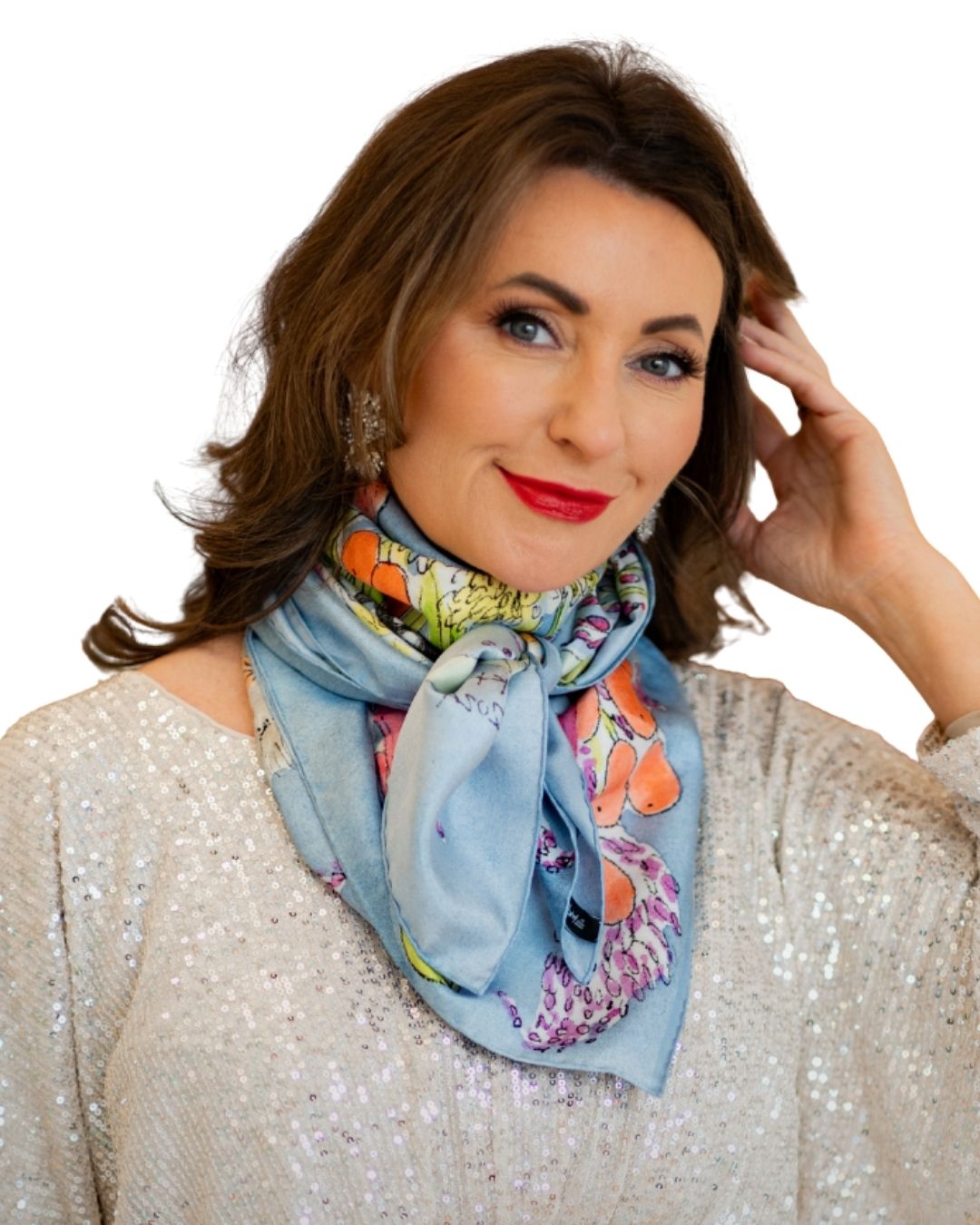 Moroccan Dreams Silk Scarf