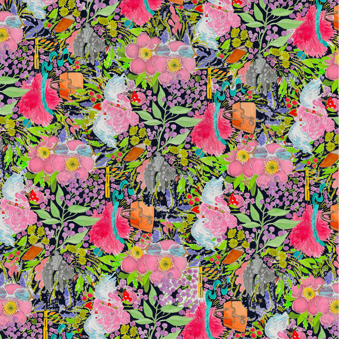 New Capsule Collection Silk Scarves