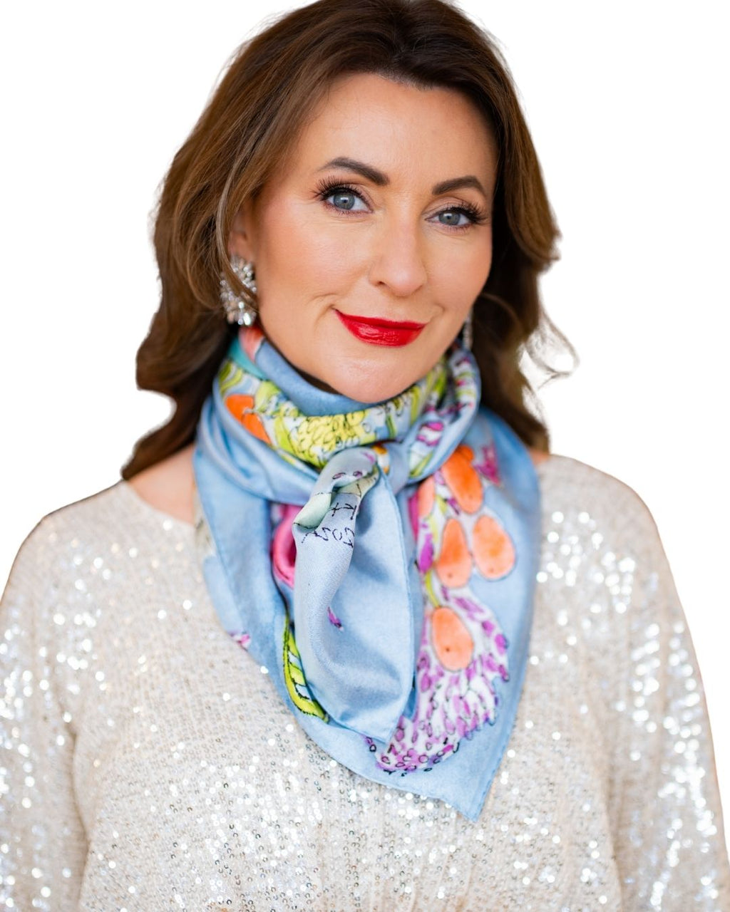 Moroccan Dreams Silk Scarf