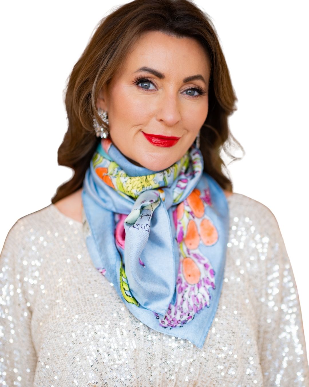 Moroccan Dreams Silk Scarf