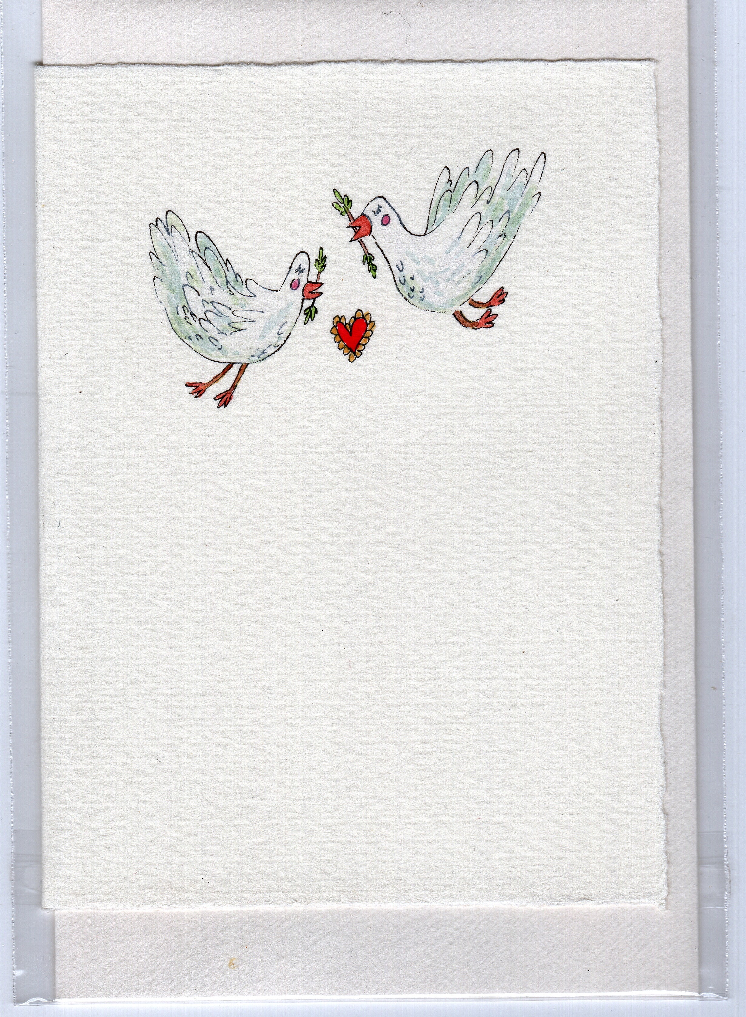 Hand painted Stationery