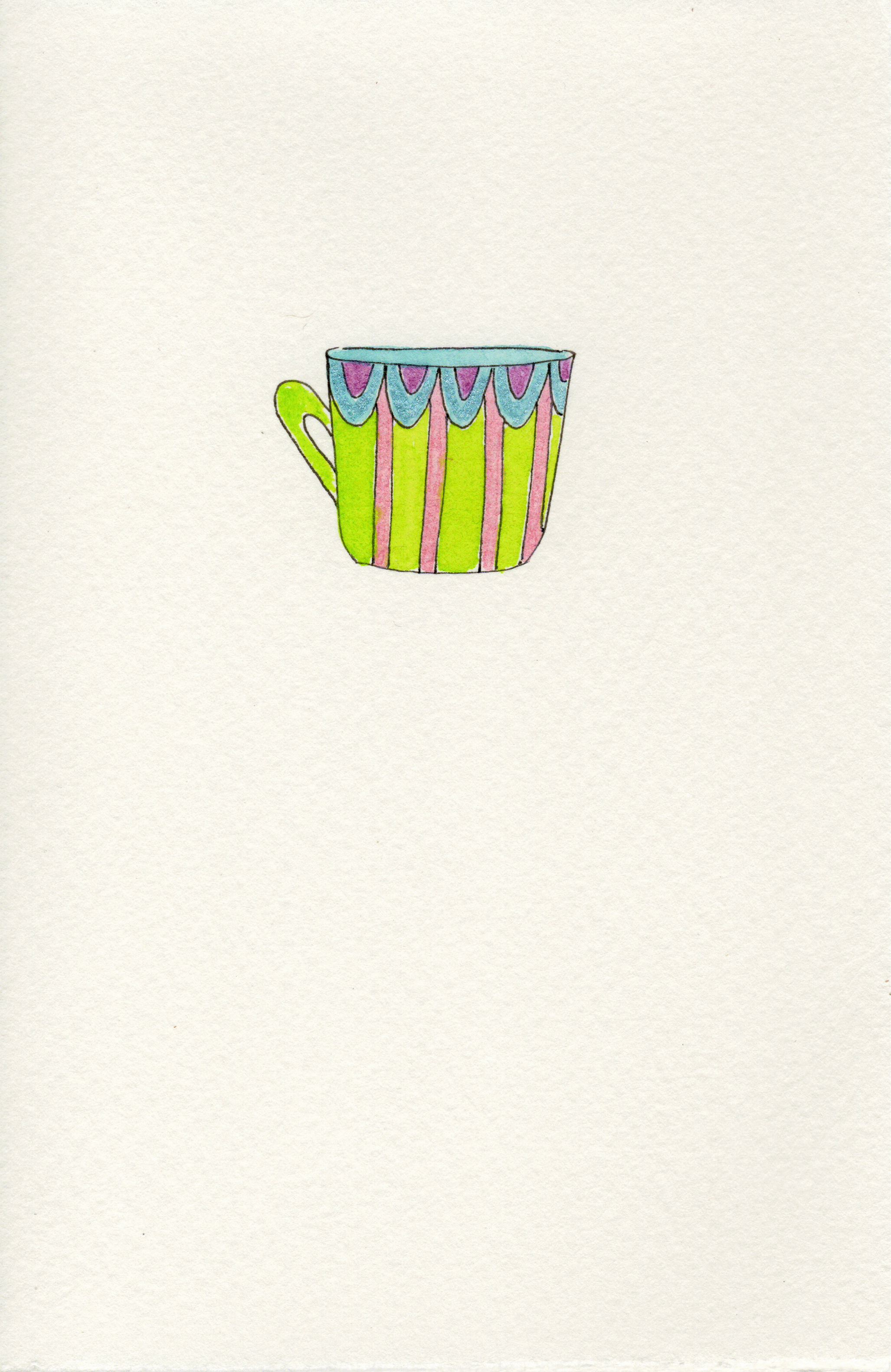 Hand painted Stationery