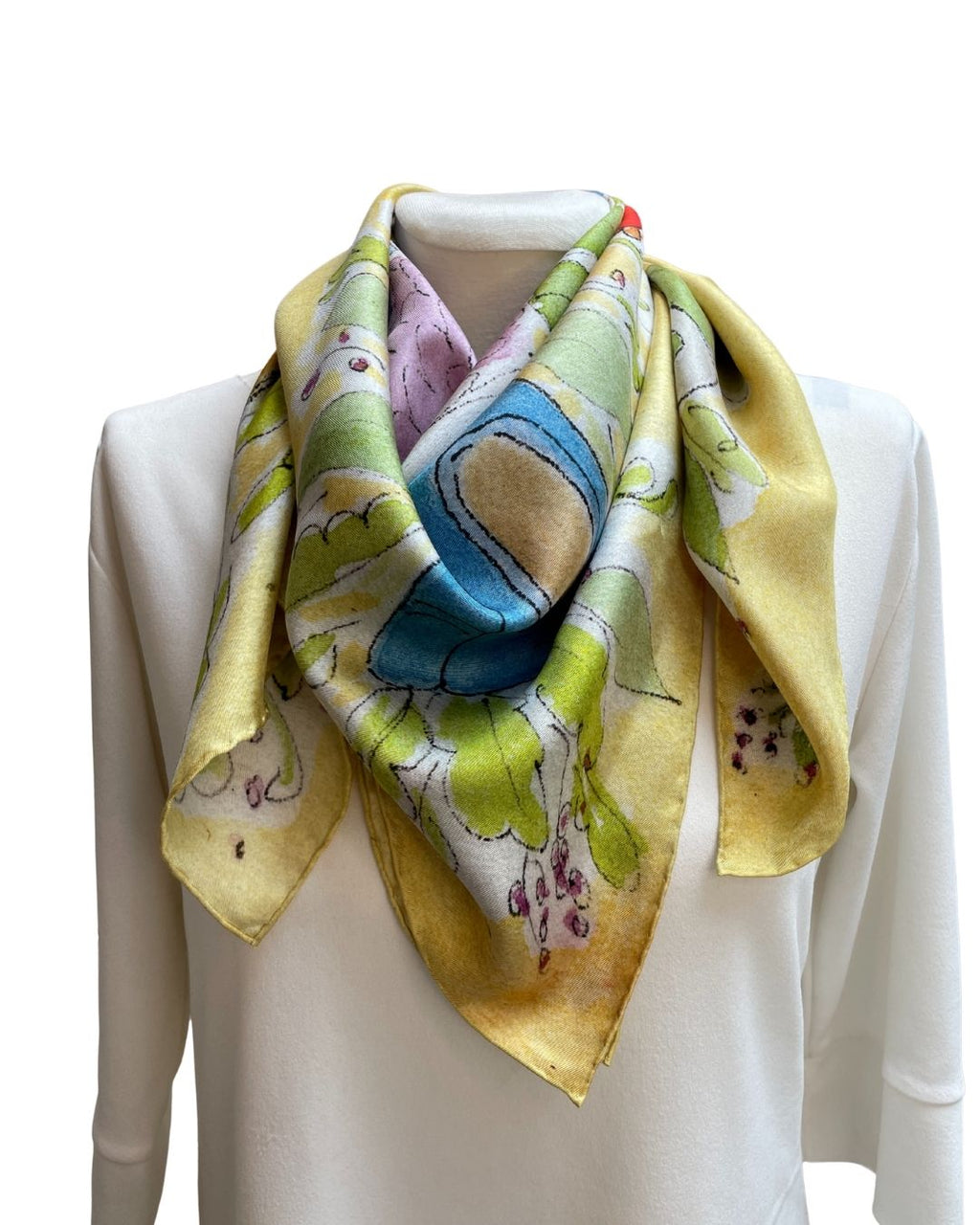 Pax et Amor - Peace and Love Silk Scarf