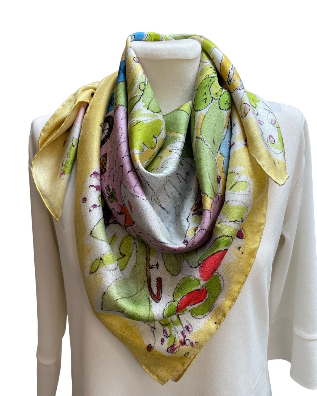 Pax et Amor - Peace and Love Silk Scarf