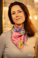 Big Floral Energy Scarf - Large (90 x 90) - Scarf