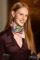 Capsule Collection Scarf - Pink - Medium (60 x 60 cm) - Scarf