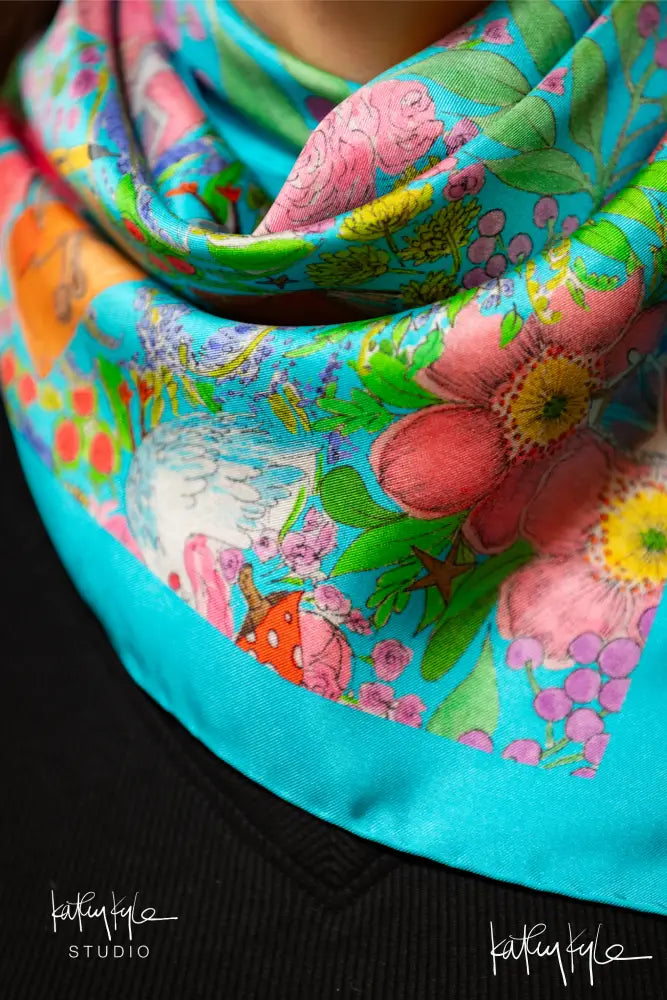Capsule Collection Scarf - Teal - Scarf