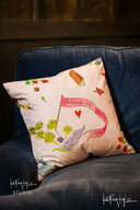 Cushions - Pink Scarf - large - Interiors