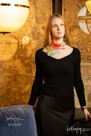 English Bloom Silk Scarf - Scarf