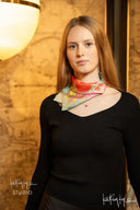 English Bloom Silk Scarf - Scarf