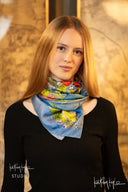 English Summer Silk Scarf - Scarf