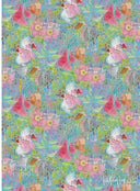 Gift Wrap - Teal Floral - Stationery