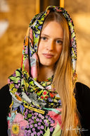 Hand made Wrap - Black / Black - Clothing