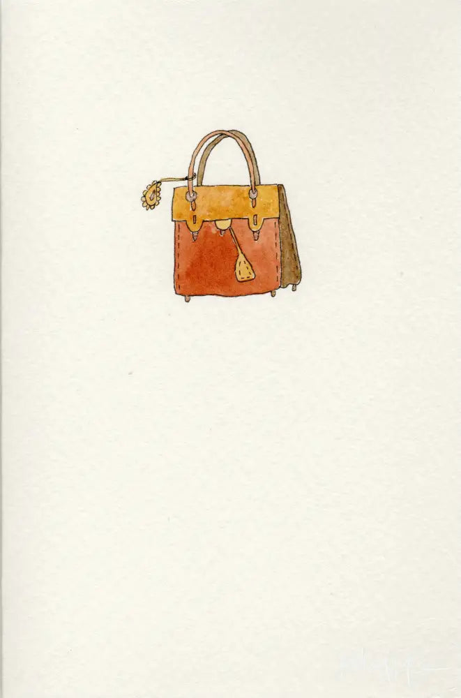 Hand painted Stationery - Handbag - Stationery