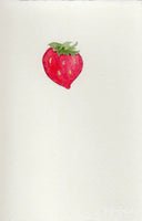 Hand painted Stationery - Strawberry - Stationery