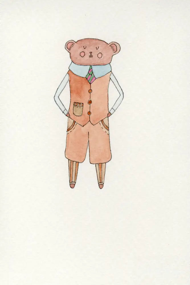House of Soeur Souris Greeting Cards - Chappy Mouse - Stationery