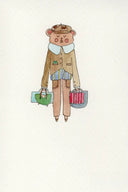 House of Soeur Souris Greeting Cards - Dapper Mouse - Stationery