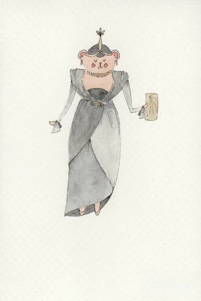 House of Soeur Souris Greeting Cards - Fancy Mouse - Stationery