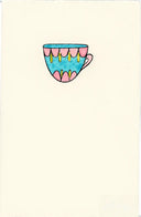 Letter Press Stationery - Coffee Cup