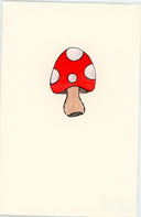 Letter Press Stationery - Mushroom
