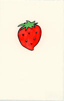 Letter Press Stationery - Strawberry