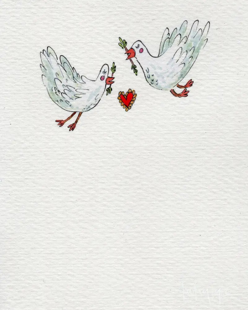 Love Bird Stationery - Stationery