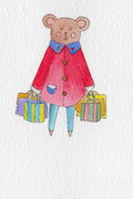 Meet Soeur Souris - Letterpress - Red Coat - Stationery