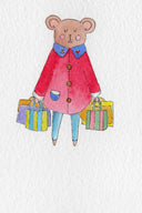 Meet Soeur Souris - Letterpress - Red Coat - Stationery