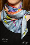 Moroccan Dreams Silk Scarf - Scarf