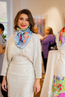 Moroccan Dreams Silk Scarf - Scarf